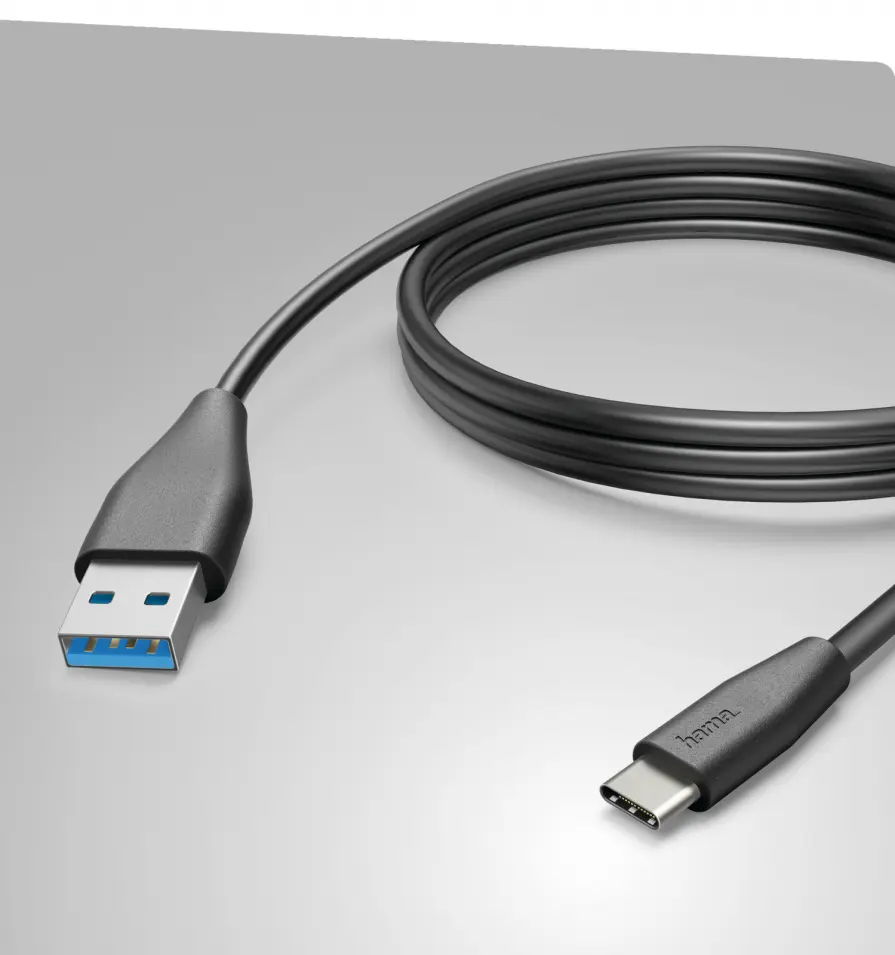 Hama Kabel ładujący / data, USB-A - USB-C, 3 m Hama