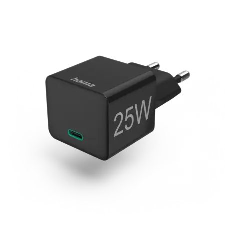 Ładowarka sieciowa Hama Mini USB-C Power Delivery Quick charge 25W czarna