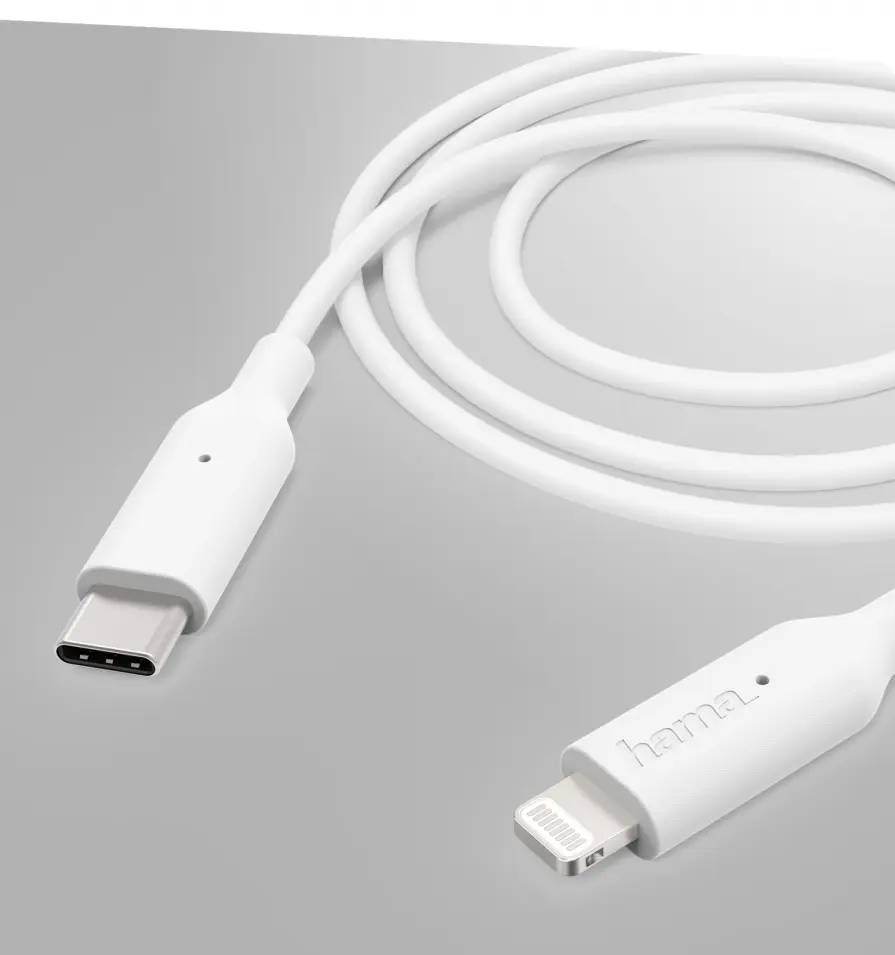 Hama Kabel ładujący / data, Lightning - USB-C / MFI / 1 m Hama