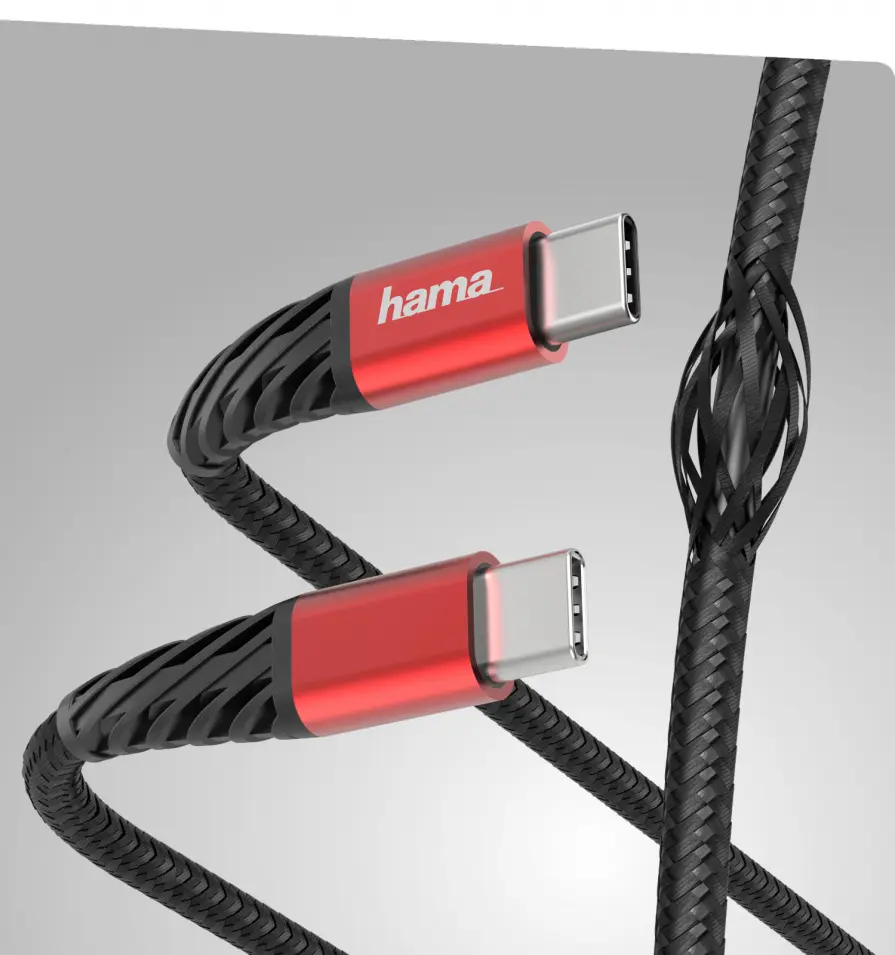 Hama Kabel ładujący / data "Extreme", USB-C - USB-C, 1,5 m Hama